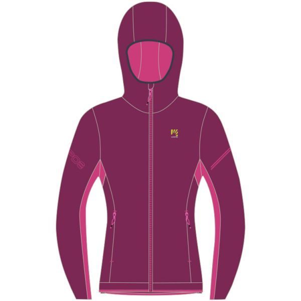 Karpos FEDERA dámska bunda malinová/ružová