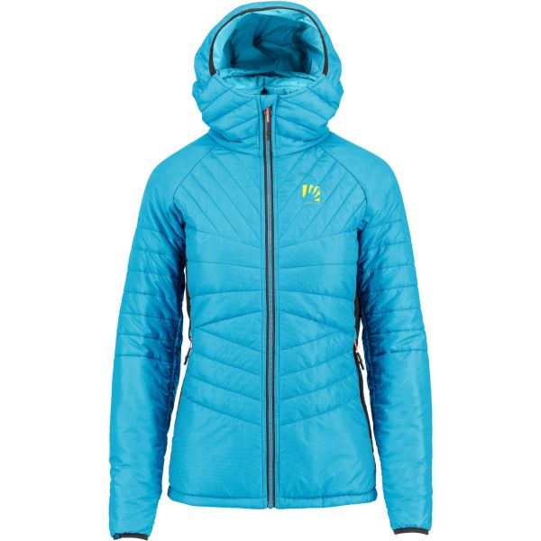 Karpos PIAN LONGHI dámska bunda tyrkysová/bridlicová