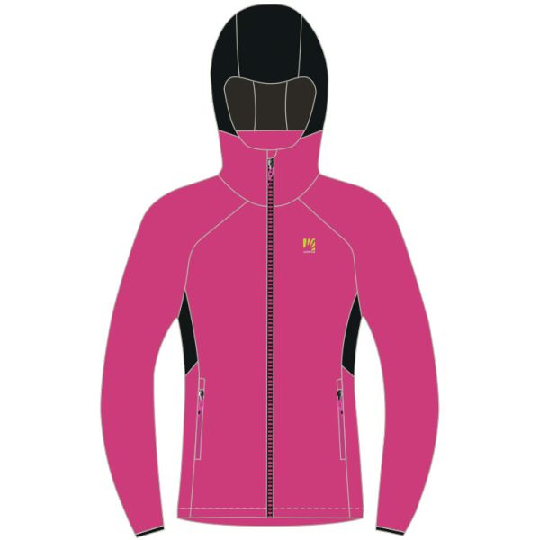 Karpos LAVAREDO WINTER detská bunda ružová/čierna