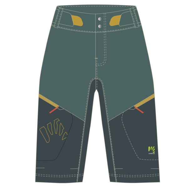 Karpos VAL FEDERIA EVO kraťasy North Atlantic/Dark Slate