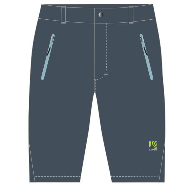 Karpos FANTASIA dámske bermudy Vintage Indigo/Aquamarine