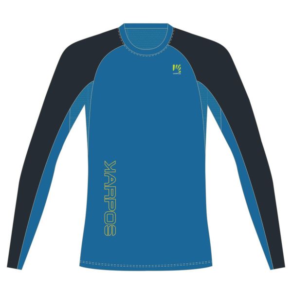 Karpos LAVAREDO dres s dlhým rukávom Indigo Bunting/Outer Space