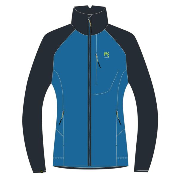 Karpos PIZZOCCO EVO flíska so zipsom Indigo Bunting/Outer Space