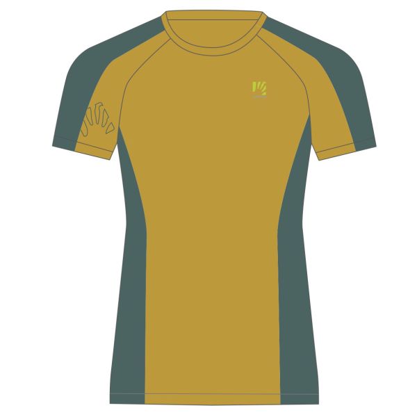 Karpos NUVOLAU tričko Lemon Curry/North Atlantic