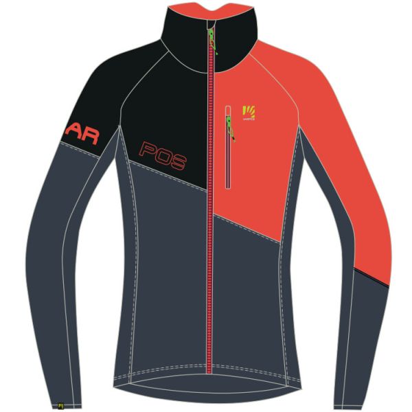 Karpos VAL VIOLA FULL-ZIP flíska atrament/čierna/grenadína