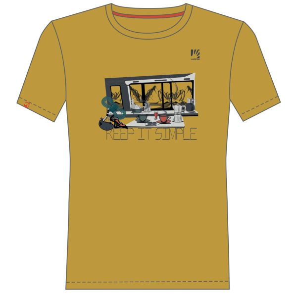 Karpos ANEMONE tričko Lemon Curry