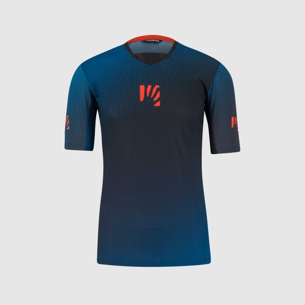 Karpos VAL DI DENTRO tričko Outer Space/Black/Tangerine Tango