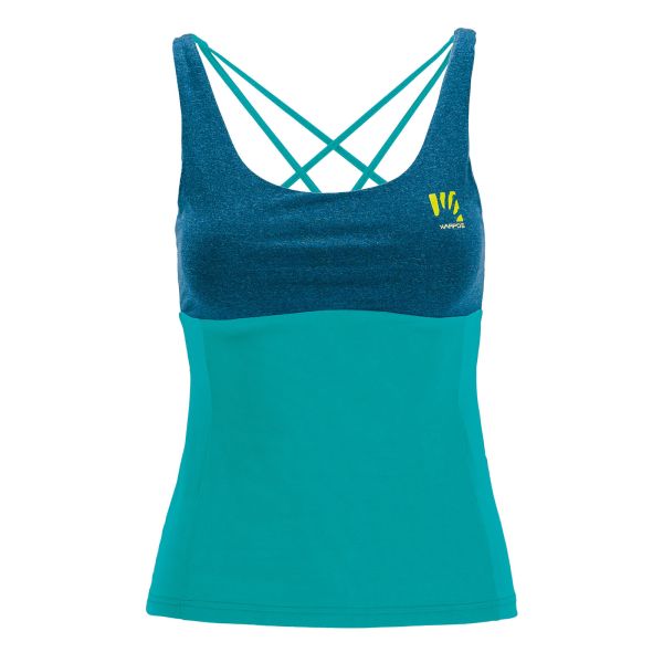 Karpos Bull Evo Dámsky Top tyrkysový/modrý