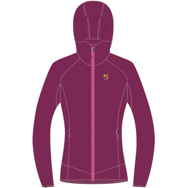 Karpos ROCCHETTA dámska mikina flíska malinová