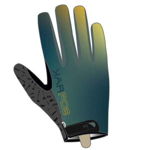 Karpos FEDERIA rukavice Dark Slate/North Atlantic/Lemon