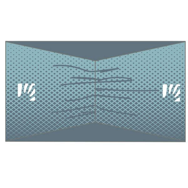 Karpos MESH dámska čelenka Aquamarine/Spring Lake