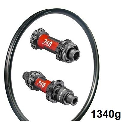 kolesá PB-M927 + náboje DT240 EXP + špice DT comp.race