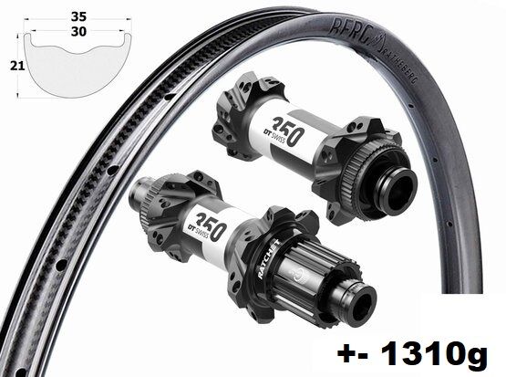 kolesá BERG 295 + DT SWISS 350 + DT competition race