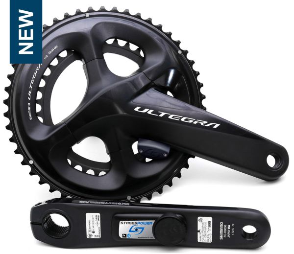 STAGES Wattmeter Shimano Ultegra R8000 kľuky s prevodníkmi P/Ľ
